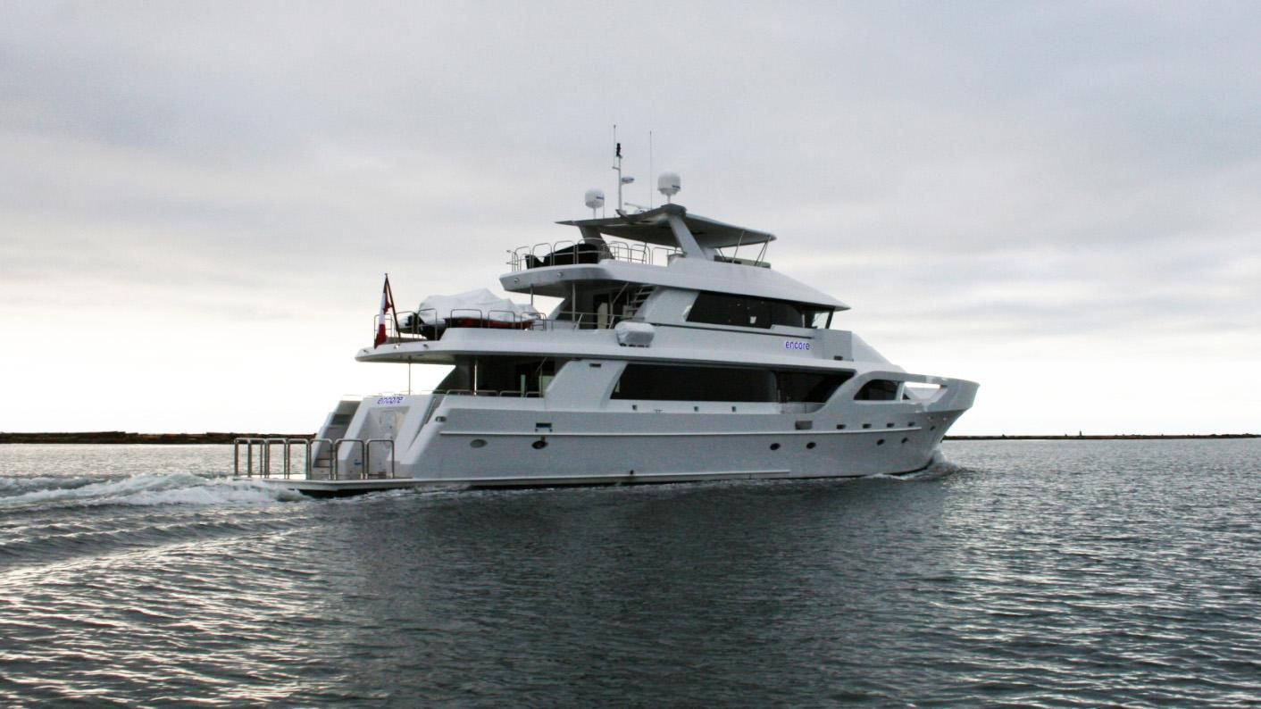 ENCORE yacht for sale (Crescent Custom Yachts, 36.58m, 1992)